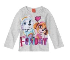 Blusa Patrulha Canina Menina Infantil Manga Longa Skye Everest em Algodão - Malwee Kids