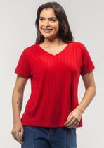 Blusa Pau a Pique Básica Vermelho