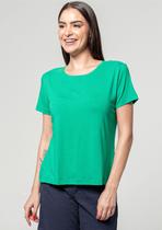 Blusa Pau a Pique Básica Viscolycra Verde