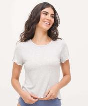 Blusa Pijama Feminino Avulso Mescla Marisa-25227 Blusa Pijama Feminino Avulso Mescla Marisa-25227