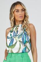 Blusa PKS Frente Única Estampada