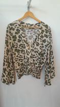 Blusa plus animal tamanho gg Blusa plus animal tamanho gg