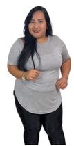 Blusa plus size basica tapa bumbum rf:08