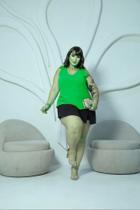 Blusa Plus Size com Amarração nos ombros