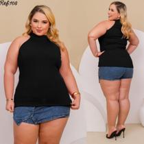 Blusa PLUS SIZE em anarruga 3D