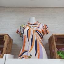 Blusa plus size estampada