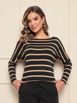 Blusa Plus Size Manga Longa Ampla Feminina