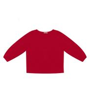Blusa Plus Size Manga Longa Secret Glam Vermelho