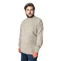 Blusa Plus Size Masculina Lã Tricot 013