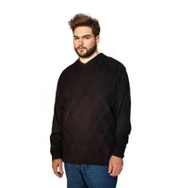 Blusa Plus Size Masculina Lã Tricot 014