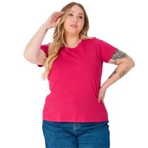 Blusa Plus Size MC Básica Algodão 087841