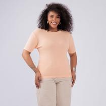 Blusa plus size modal algodão fem