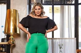 Blusa Plus Size Preta Renata Savannah Blusa Plus Size Preta Renata Savannah
