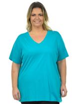 Blusa plus size v maior