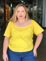 Blusa plus size viscose