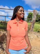 Blusa polo feminina