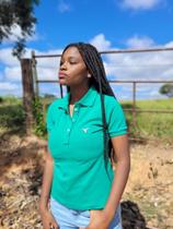 Blusa polo feminina