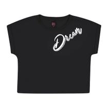 Blusa Preto Juvenil Pulla Bulla Menina - 53502-51 Blusa Preto Juvenil Pulla Bulla Menina - 53502-51