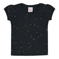 Blusa Preto Primeiros Passos Pulla Bulla Menina - 53305-1357 Blusa Preto Primeiros Passos Pulla Bulla Menina - 53305-1357