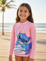 Blusa Proteção Uv50+ Stitch Surfer Momi Blusa Proteção Uv50+ Stitch Surfer Momi