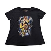 Blusa Queen Freddie Mercury Baby Look Camiseta Bo512