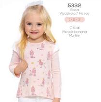 Blusa Real Malhas Viscolycra Casual Confort Feminino Infantil - Ref 5332