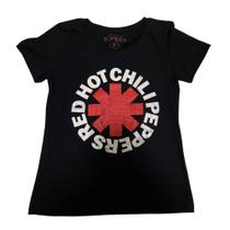 Blusa Red Hot Chilli Peppers Camiseta Baby Look Bo618