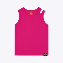 Blusa Regata Básica Infantil Feminina Kyly 1000243