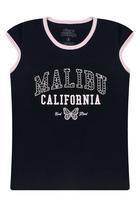 Blusa Regata Bicho Bagunça Feminina com Strass Tamanho (4ao8) Blusa Regata Bicho Bagunça Feminina com Strass Tamanho (4ao8)