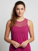 Blusa regata costas com pregas m