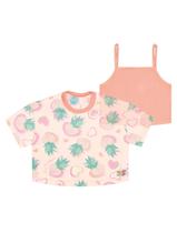 Blusa Regata e Sobreposição Cinti 12036