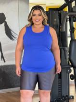 Blusa Regata Esportiva Plus Size em Tecido Dry Fit Leve, Confortável e Perfeita para Treino e Casual
