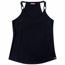 Blusa Regata Feminina Detalhe na Alça Cativa