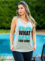 Blusa Regata Feminina Mullet com Estampa