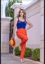 Blusa Regata Feminino Azul