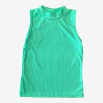 Blusa Regata Gola Alta De Ribana