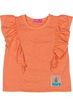 Blusa Regata Infantil Abóbora Momi