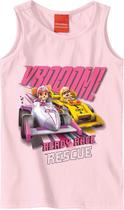 Blusa Regata Infantil Menina Patrulha Canina Skye Rosa - Malwee Blusa Regata Infantil Menina Patrulha Canina Skye Rosa - Malwee
