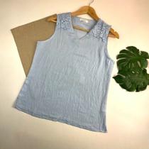 Blusa Regata Linho Ref. 6270