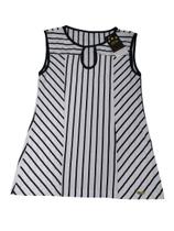 Blusa Regata Listrada Com Recortes Blusa Regata Listrada Com Recortes