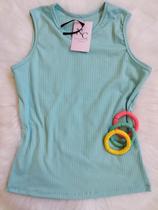 Blusa Regata Malha Canelada Blusa Regata Malha Canelada