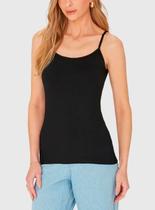 Blusa Regata Malwee 1000004488 Feminina Alças Finas Algodão T. P/XGG