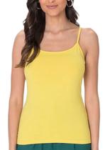 Blusa Regata Malwee 1000004488 Feminina Alças Finas Algodão T. P/XGG