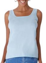 Blusa Regata Malwee 1000004494 Feminina Tradicional Algodão T. P/XGG