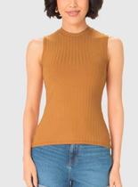 Blusa Regata Malwee 1000133622 Feminina Canelada Viscose Stretch T. P/XGG