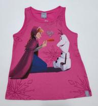 Blusa Regata Menina Infantil Disney Frozen da Malwee Kids