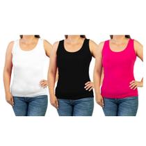 Blusa Regata ONG Kit com 3 peças RE01
