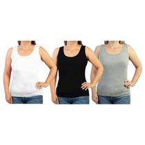 Blusa Regata ONG Kit com 3 peças RE01