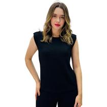 Blusa Regata Seiki Gola Redonda Feminina