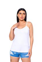 Blusa Regatinha Lisa Básica Feminina